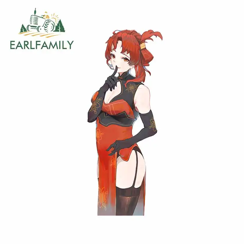 EARLFAMILY 13 см x 5 для Murata Himeko - Houkai 3rd забавная Автомобильная наклейка и наклейки Windows