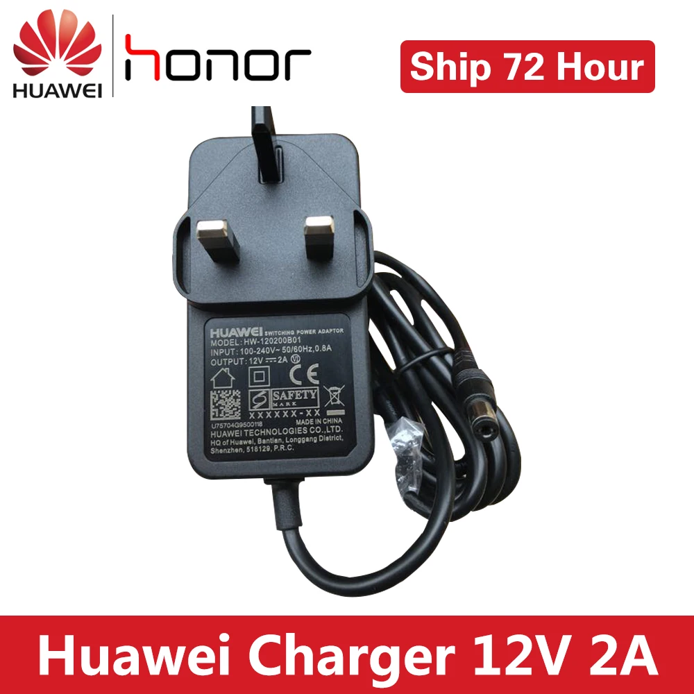 

Original Huawei 12V2A UK Charger Adapter For Huawei Router Xiaomi Router