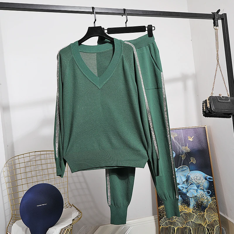 silk tracksuit set