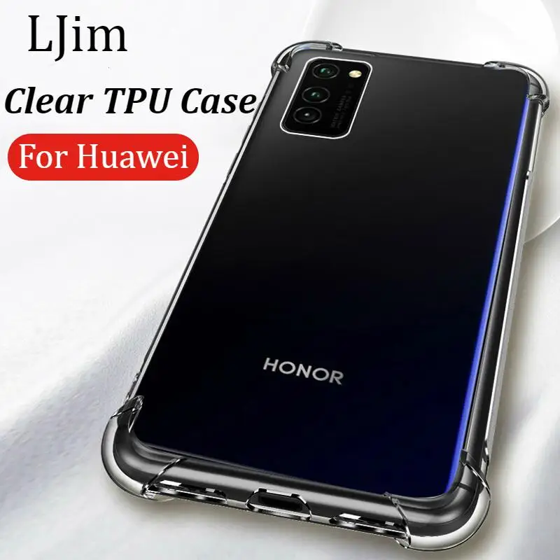 Airbag Cases for Huawei Honor 20 9X V30 Pro 10i 20i P30 P20 Mate 30 Lite Nova 5T 5i Clear Soft TPU Shockproof Back Cover |