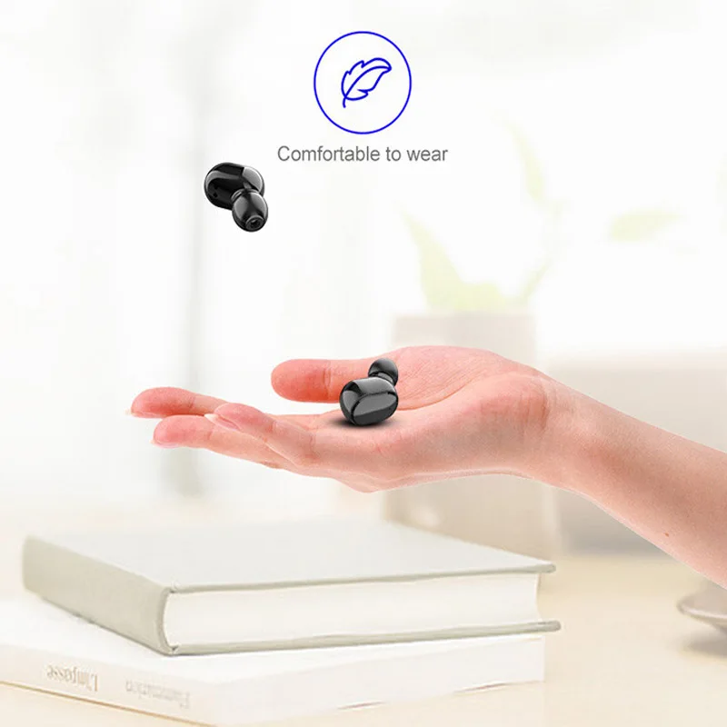 TWS беспроводной bluetooth 5,0 стерео Графен наушники бинауральные звонки IPX6 Водонепроницаемый HiFi для Xiaomi с зарядным чехлом