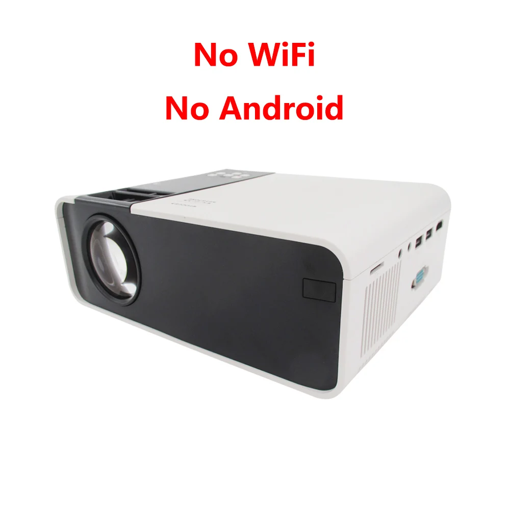 720P HD Mini Portable LED Projector 1280*720 Native Resolution WiFi Android Video Projector Dolby Beamer TD90 for Home Theater projector mobile Projectors