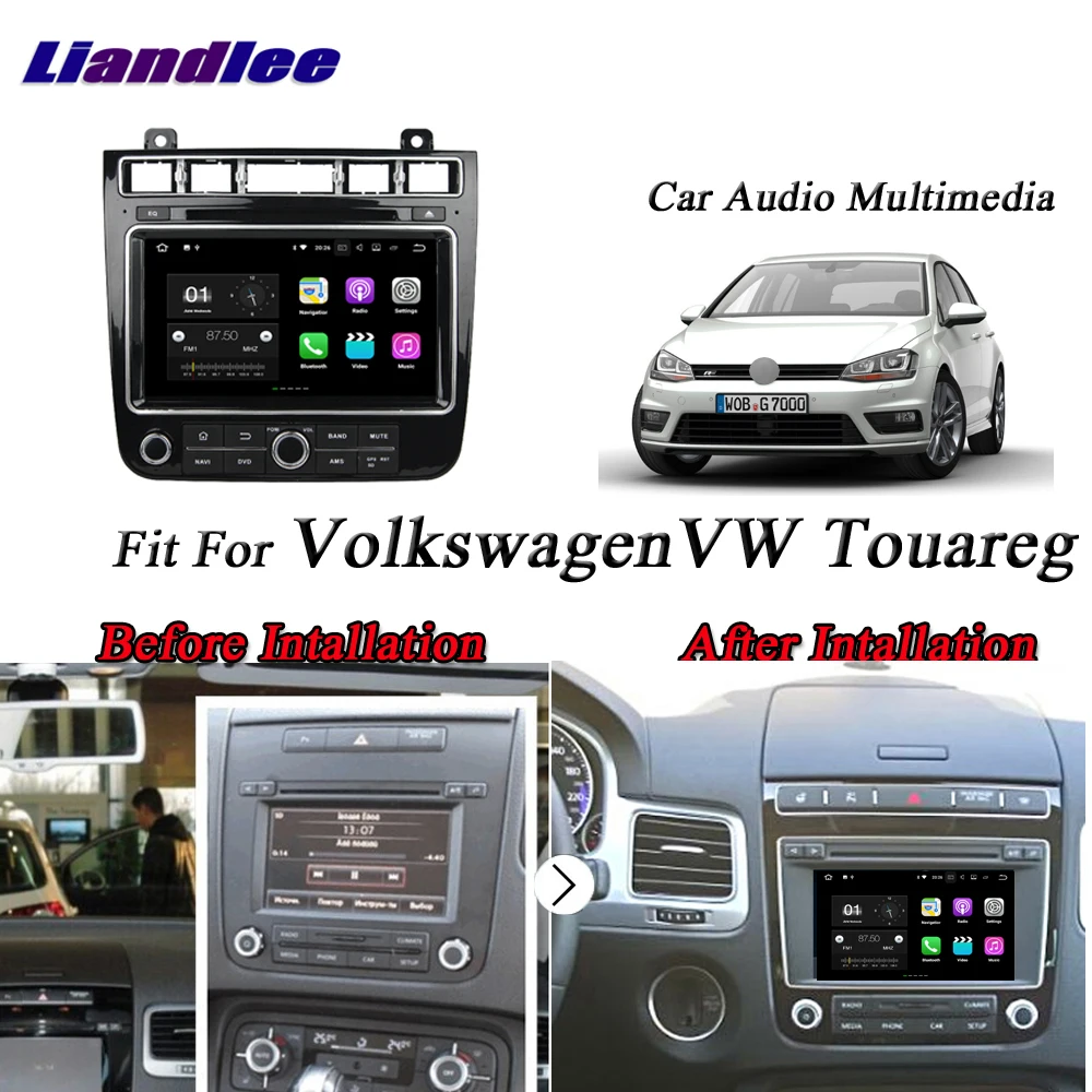 Liandlee автомобильная система Android для Volkswagen VW Touareg 2015 ~ 2016 радио CD DVD плеер GPS