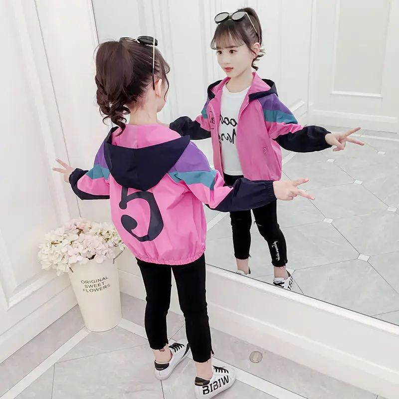 

Childrenswear Girls Spring Clothing 2020 New Style Korean-style Women's Big Kid Children Spring And Autumn Western Style Fashion