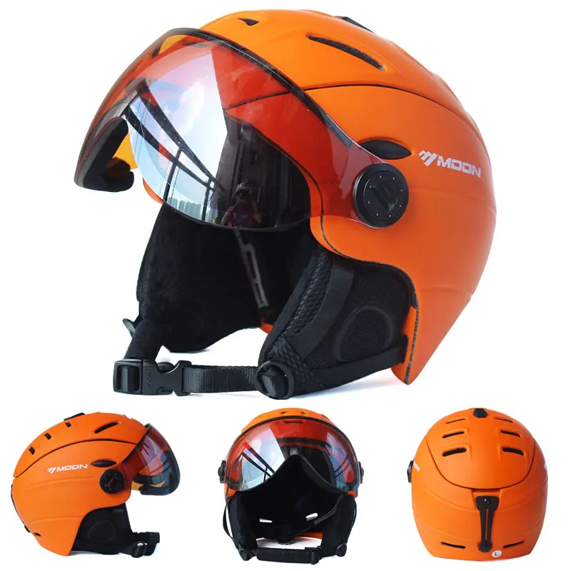 Casque de ski homme et femme, équipement de casques de planche à