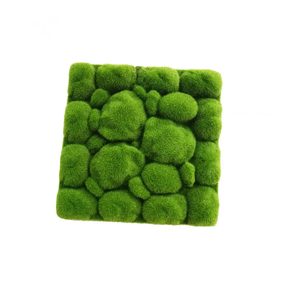 1Pcs Artificial Grassland Simulation Moss Lawn Turf Fake Moss Covered