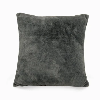 

Solid Color Cushion Cover Decorative Comfortable Warm Fur Plush Throw Pillow Case For Living Room Sofa Car Pillow Covers 50x50cm