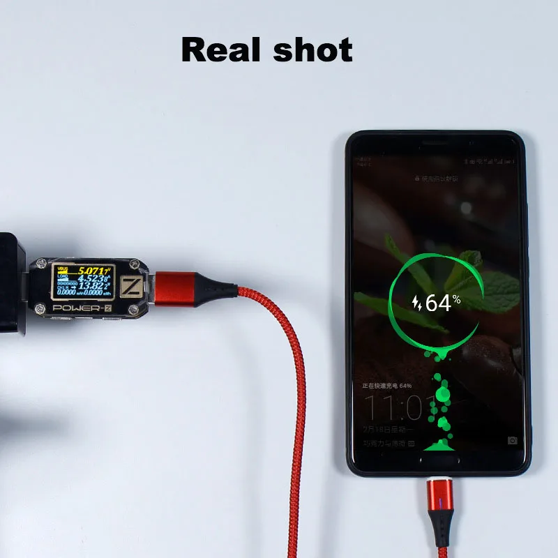 Магнитный USB кабель для зарядки телефона 5 А Type C Huawei P30 P20 Pro Mate 20 10 Honor V20 V30|Кабели