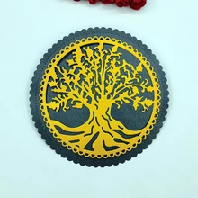 Big Tree Metal Cutting Dies for DIY Scrapbooking Album Cardmaking Decorative Embossing Making Paper Craft Knife Mold
