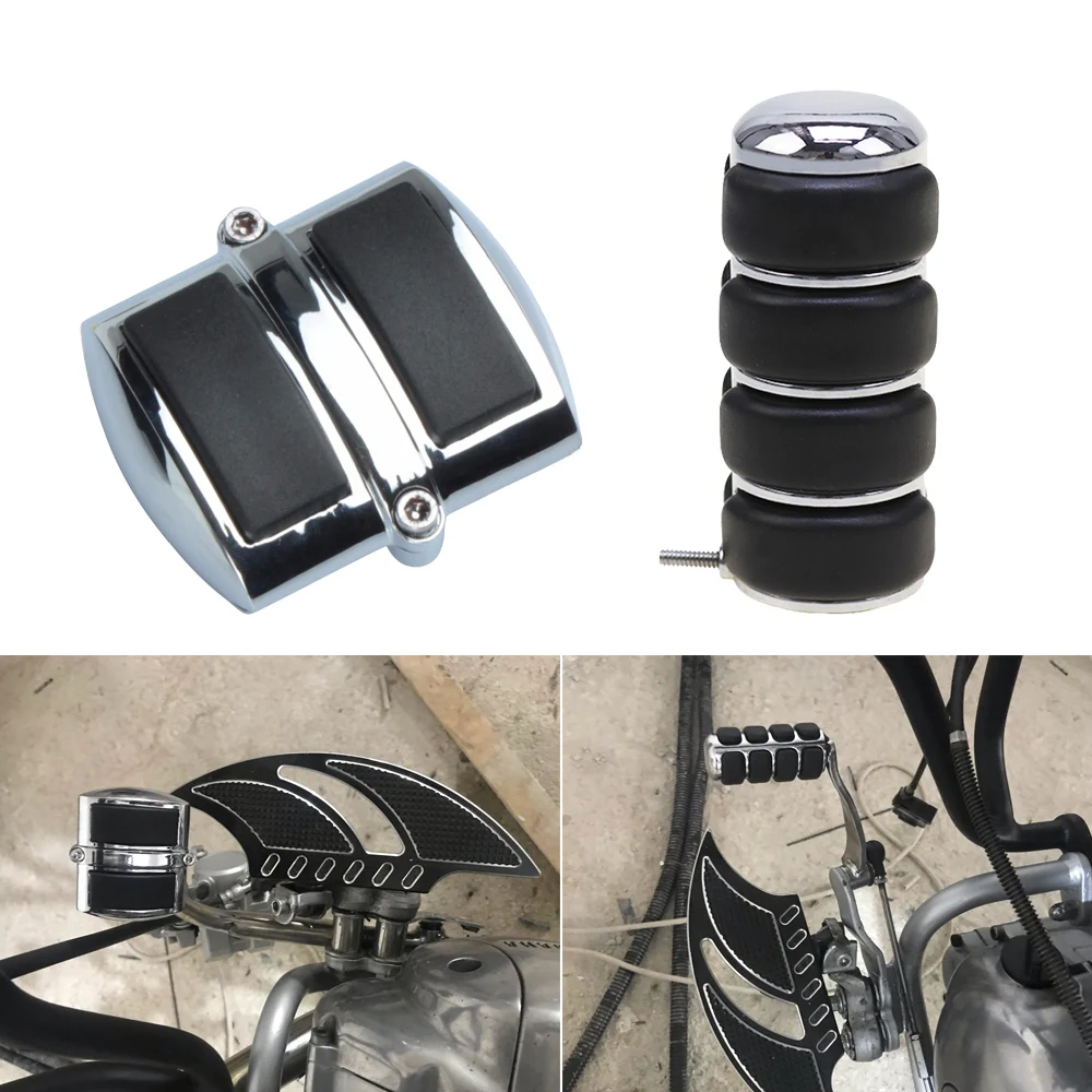 MotorcycleGearShiftLeverPegBrakePedalCoverForHondaVLX600