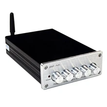 Tpa3116 сабвуферный усилитель 2,1 Hifi Bluetooth 5,0 Цифровые усилители мощности 50 Вт x 2+ 100 Вт для динамика домашнего кинотеатра(Silv