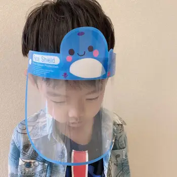 

Children Reusable Protective Face Shield Head-mounted Full Face Shield Anti Droplets Saliva Splash-proof Covering Face Shield