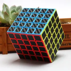 Rubik cubo 5x5cubo magico competição cubo rubik combinação conjunto flexível e suave brinquedo de descompressão educacional do iniciante
