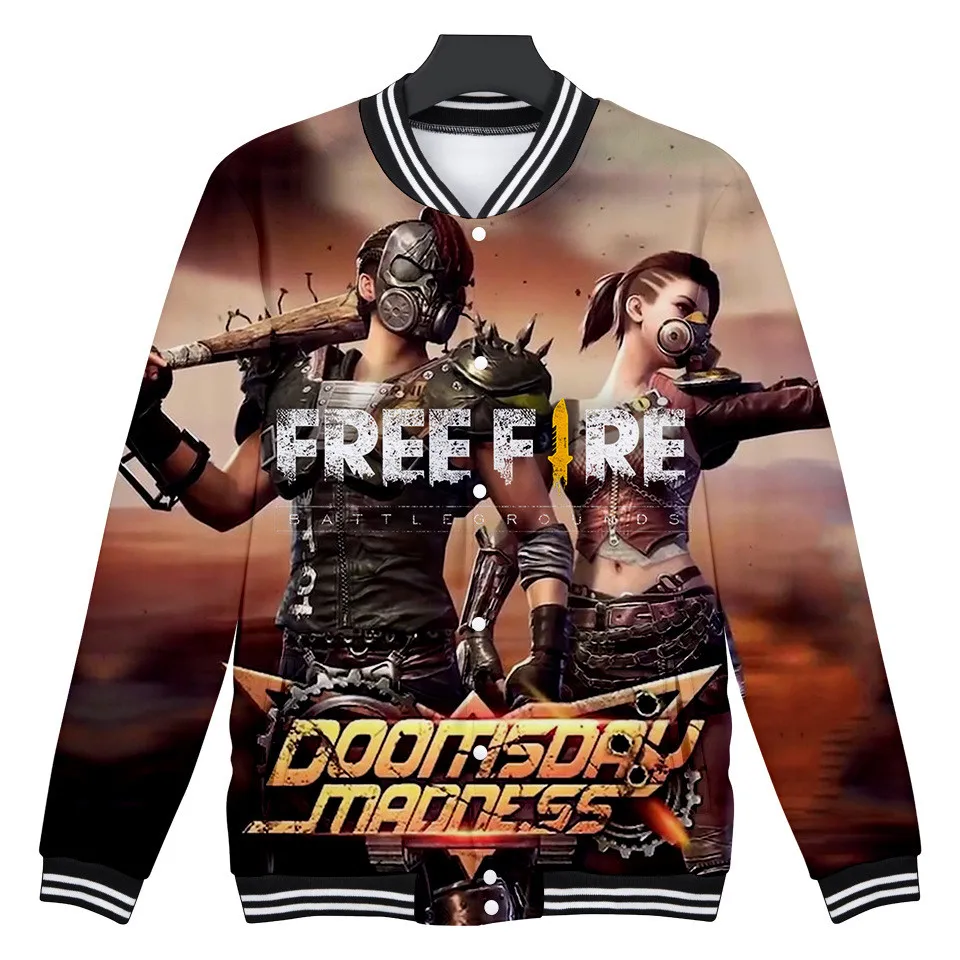 Брендовая Новинка, куртка с 3D принтом «Digital Free Fire», пальто для косплея, толстовка с капюшоном и длинными рукавами, повседневная одежда для геймеров, толстовки Harajuku