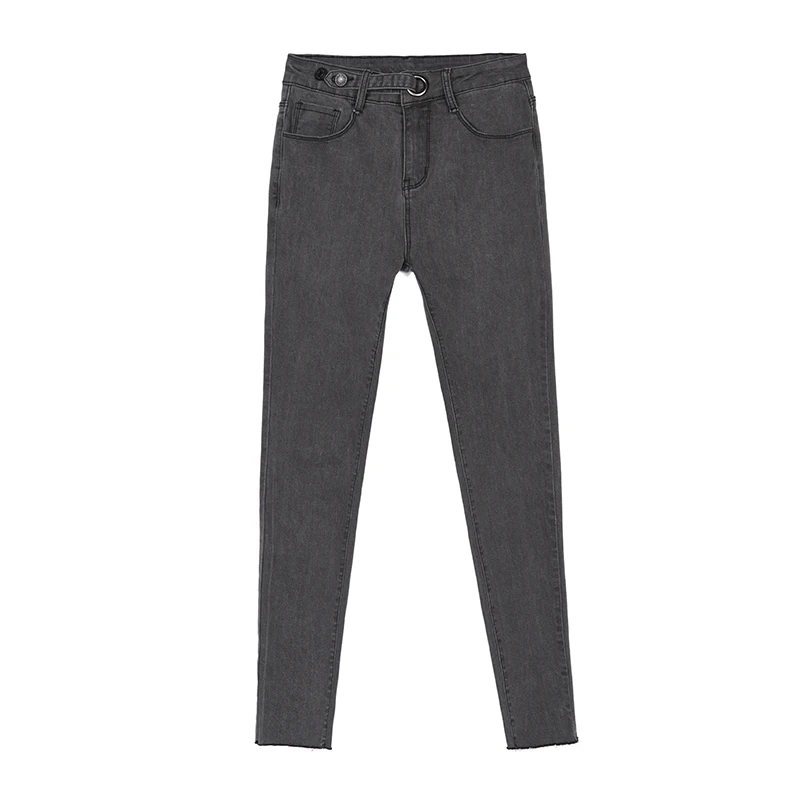 JUAY KALA Stretch Jeans Women's High Waist Tight Skinny Slim Fashion Pencil Pants джинсы женские