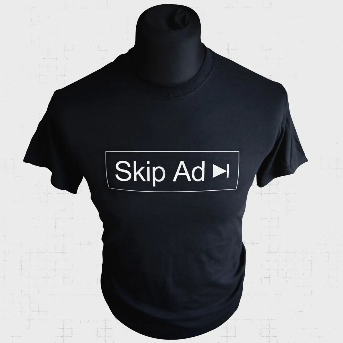Футболка с надписью Skip Ad забавная новинка крутая футболка Joke You Tube Video Inspired новые