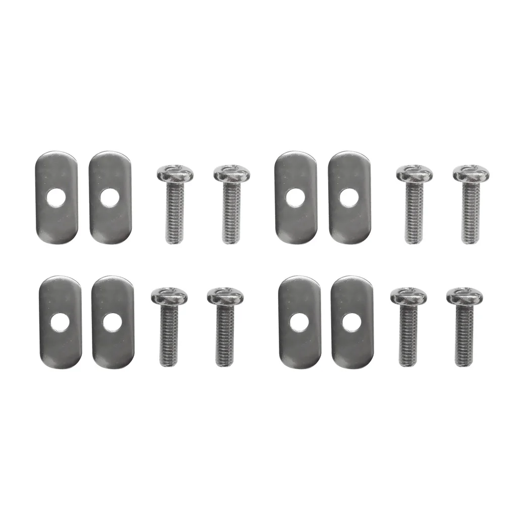 8 X Kayak Rail Screws and Nuts Replacement Kit For Kayaks Canoes Boats Rails