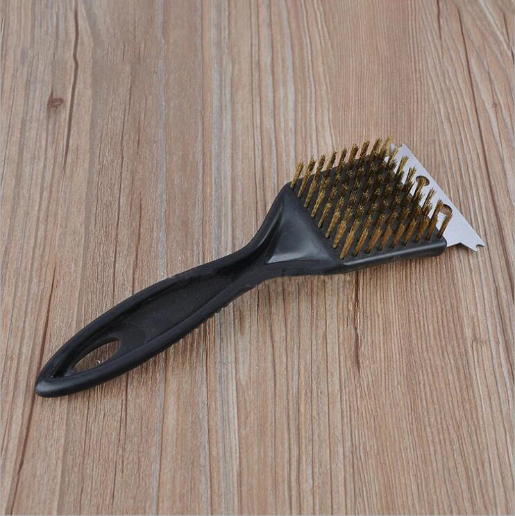 Weber Grill Brush Bbq Basting Brush Size:21x7.3CM(Approximately) Barbecue Cleaning Gifts Bbq Brush Supply Scraper Tool Gadget