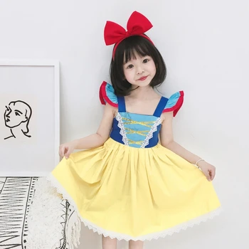 

Anna Elsa Girls Princess Dress Cloth Frozen 2 Infants Dress Baby Dresses Snow White Princess Dress Children Cosplay Vestidos