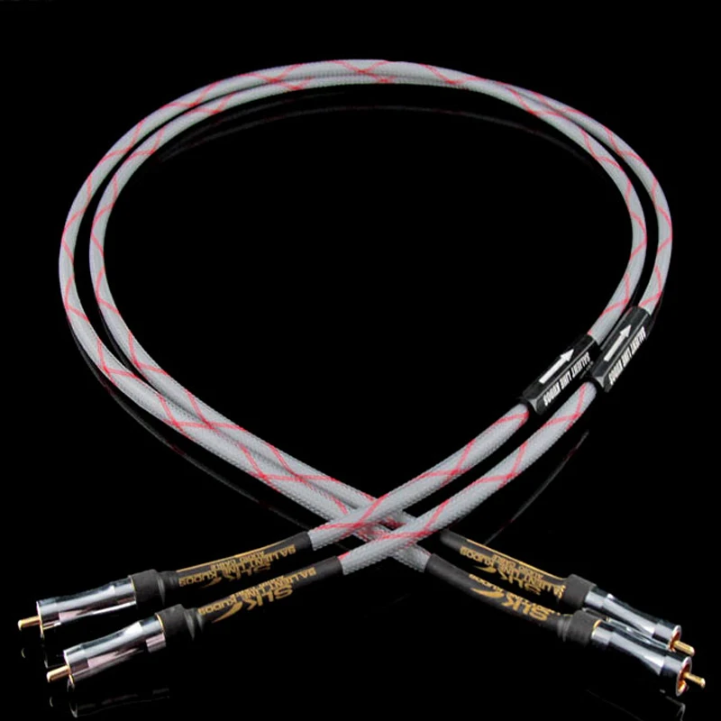 High-End Taralabs GENUINE 5N OCC Single Crystal Copper High Shield RCA Audio Silver Interconnect Cable Gold Rca Plug | Электроника