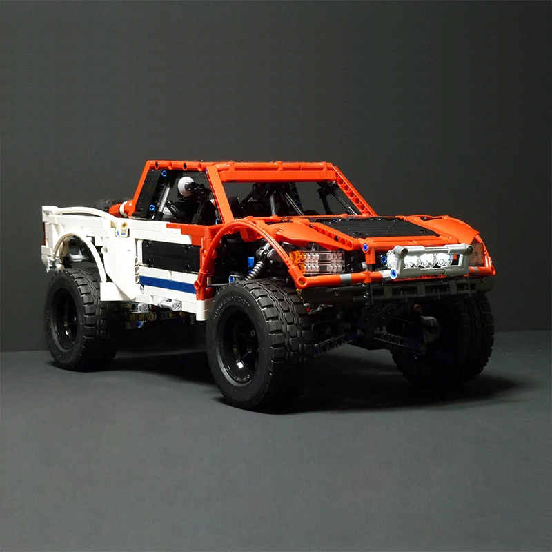 BuildMOC 2314 шт. Technic MOC серия SUV автомобиль пикап кирпичи для тележки 3662 Модели Строительные наборы Блоки Игрушки для мальчиков подарок