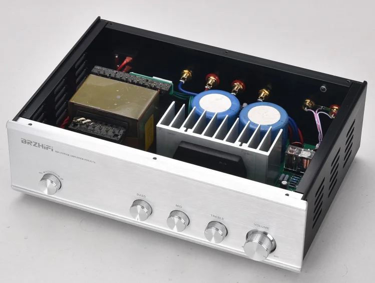 Новинка усилитель BRZHIFI classic Sanyo STK4174MK2 класса AB 40 Вт + толстая пленка | Электроника
