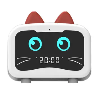 

Creative Cartoon Cat Portable Computer Subwoofer Smart Wireless Bluetooth Speaker Mini Alarm Clock Desktop Decoration Gift