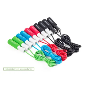 

Rubber Jump Ropes Durable Sponge Sleeves Handle Skipping Rope Multipurpose Home Gym Sports Fitness Equipment