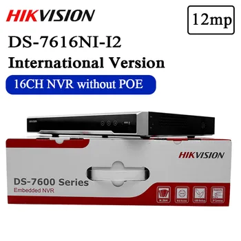 

In stock Free shipping DS-7616NI-I2 English version 16ch NVR with 2SATA Up to 12 Megapixels resolution recording H.265