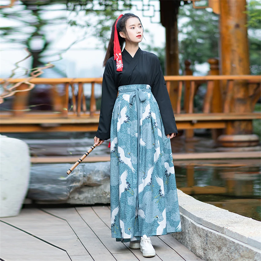 Kimono Dress Women Haori Japanese Style Kawaii Girls Crane Sakura Yukata Vintage Party Japan Dance Costume Samurai Cosplay japanese kimono,japanese kimono cardigan,japanese kimono shirt
