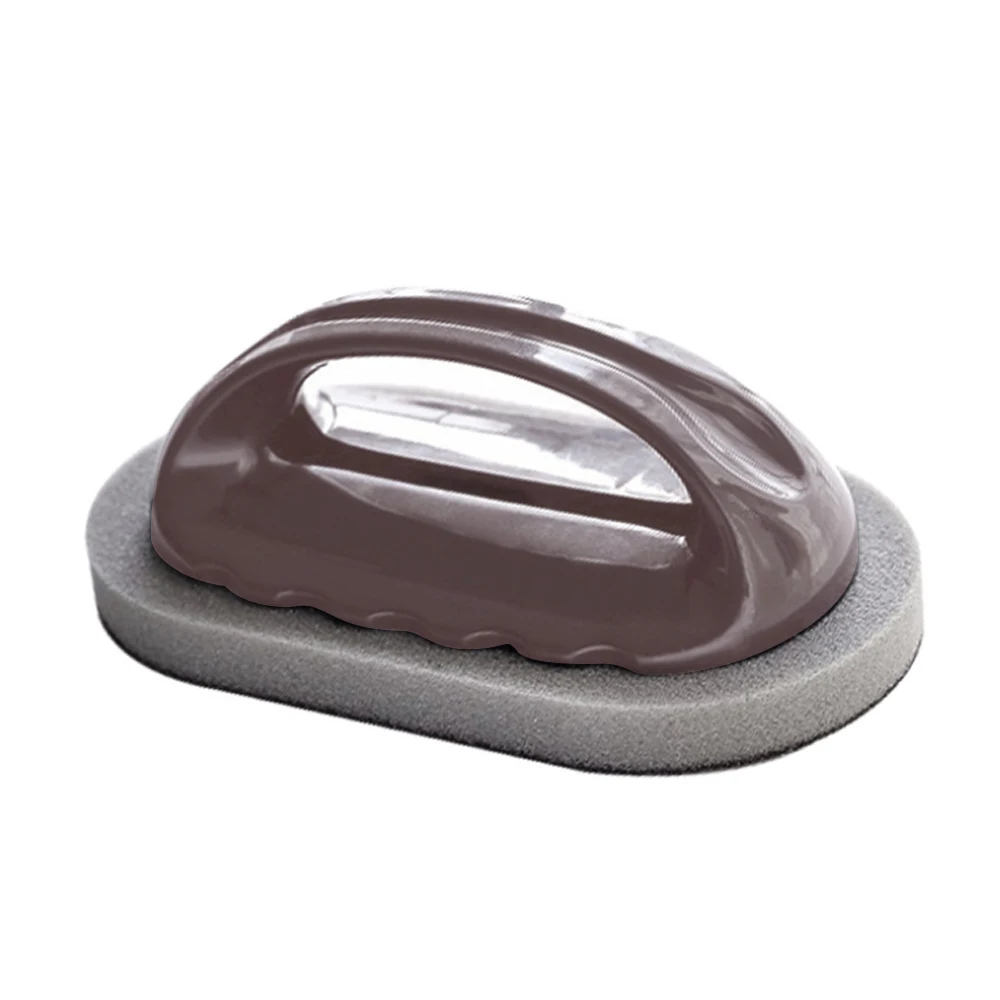 Щетка для уборки ванной комнаты из Карборунда и губки, чистящая щетка для кухни, наждачная щетка, Волшебная губчатая щетка, экологическая щетка