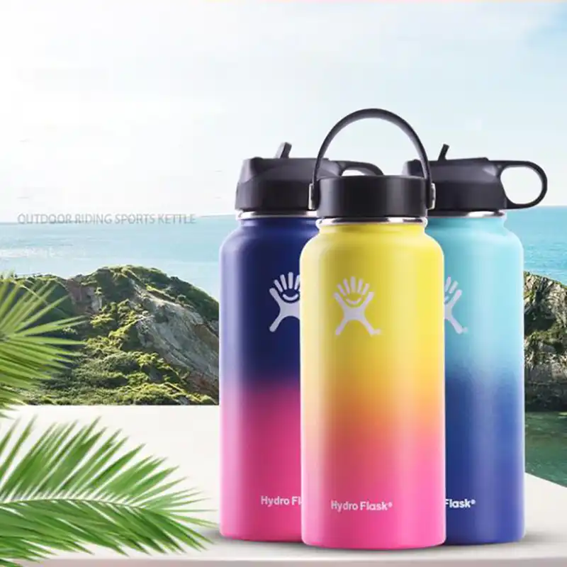32oz/40oz Thermos Hydro Flask Stainless Steel Water Bottle Vacuum