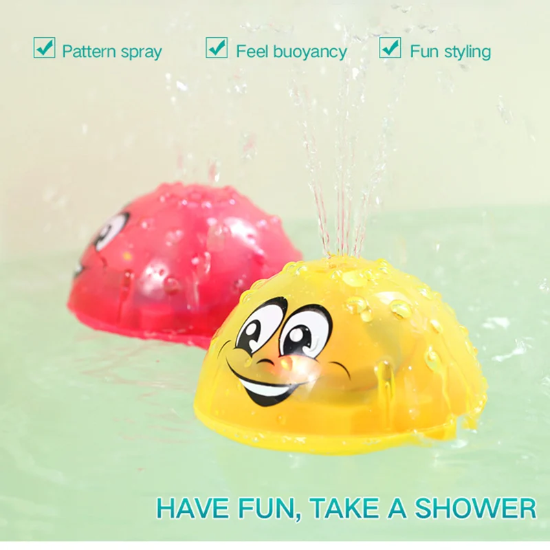 

Water spray little prince play water induction ball automatic child automatic set with music and light