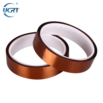 

1PC 20MM*33M Heat Resistant Polyimide Tape High Temperature Heat Resistant Polyimide Gold Adhesive Tape For Electronic Industry