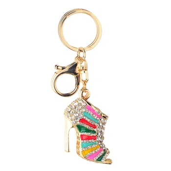 

Goddess High Heels Keychain Cute Crystal Pendant Creative Bag Keychain Birthday Gift Gift