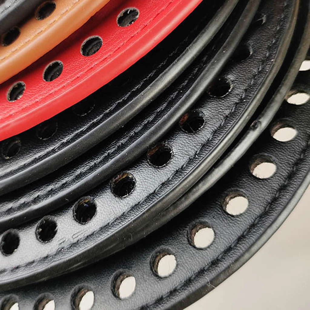 DIY Leather  Shaper Bottom for Knitting Crochet Bags Handbag Cushion Pad