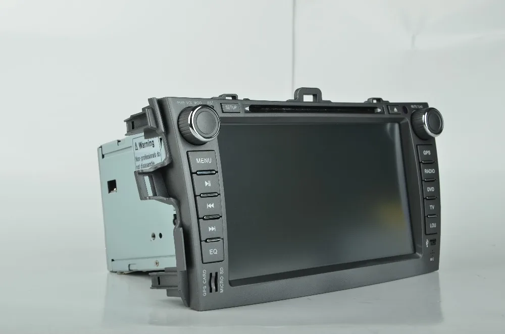 Автомобильный DVD плеер 8 &quotAndroid 10 0 4 Гб ОЗУ 64 для toyota corolla Универсальный 2006 2011 gps