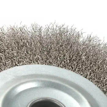 

1x Crimping Brush Angle Grinder Wire Cup Cleaner Rotary Metalwork Bench Remover
