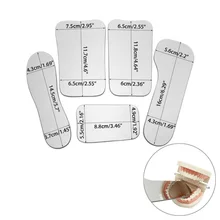 1 шт. стоматологический ортодонтический интраоральный отражатель для фотосъемки зеркало Двухстороннее стекло зеркало с сумкой для хранения стоматологические инструменты лаборатория