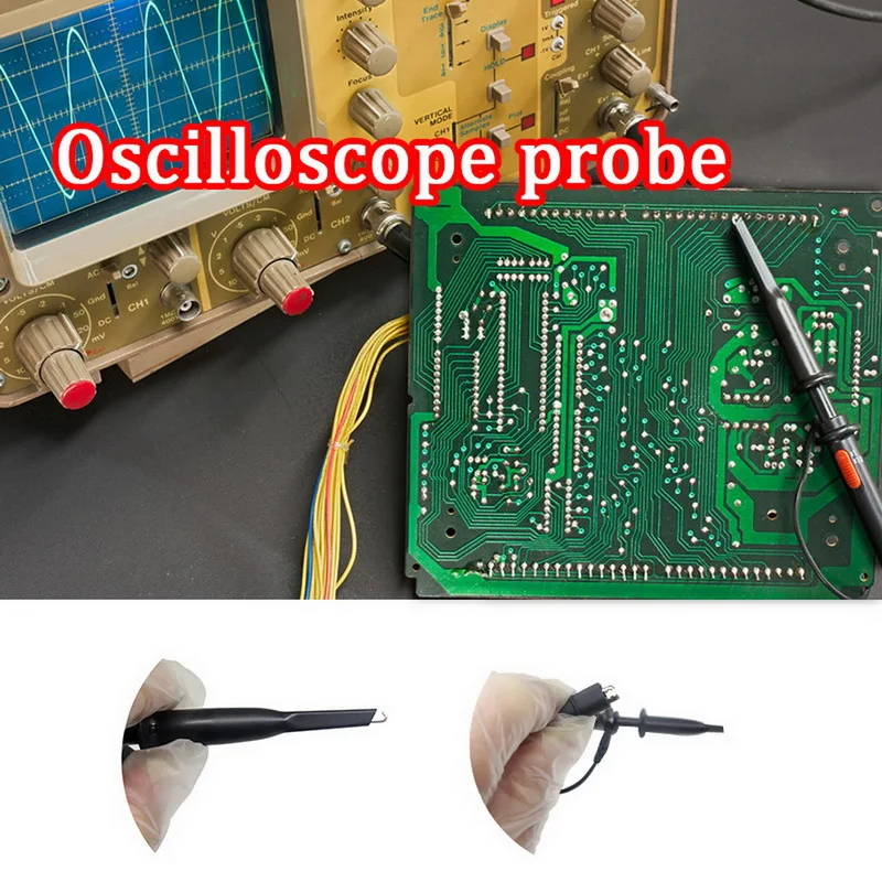 Cleqee Высокое качество серии DC-60MHz~ 200 датчик осциллографа на МГц для Tektronix hp/P2060 P2100 P2200 BNC тестовый комплект