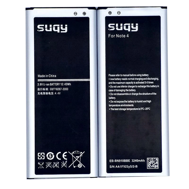 Аккумуляторная батарея для телефона Samsung Galaxy Note 4 NOTE4 SM N910G N910V N910X N910P N910C N910K N910FQ EB