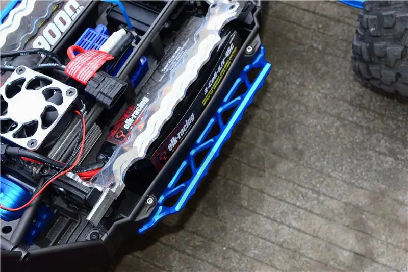 Боковая Нескользящая пластина из алюминиевого сплава для педалей 1/5 TRAXXAS 6S/8S X MAXX