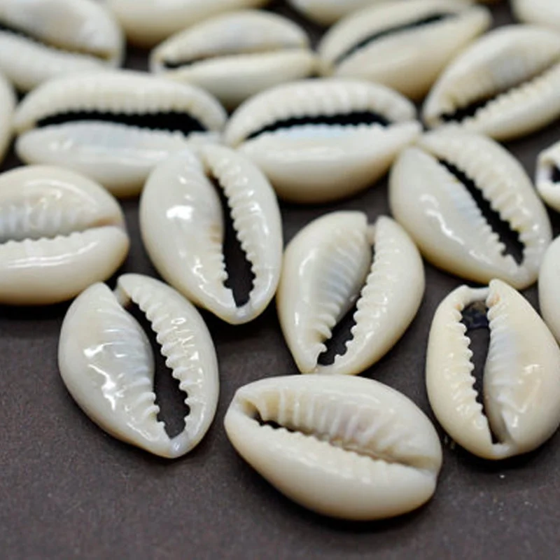 50 шт оптом DIY Морская раковина Cowrie Cowry Шарм бусы аксессуары женские пляжные