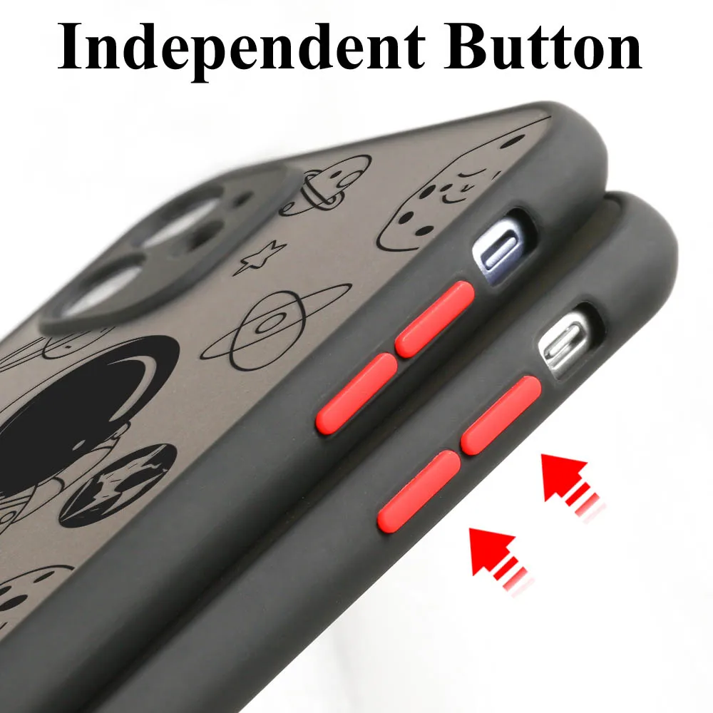 Redmi Note 10 Pro Case for Redmi 9 Poco X3 Pro Case Redmi Note 11 Pro 11S 10S 9 9S 8 9A 9T PC Funda Poco F3 Mi 11T Pro 11i Cover