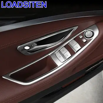 

Modified Chromium Auto Automovil Window Button Interior Car Styling Mouldings Covers Sticker Strip 14 15 16 17 FOR BMW X5 series