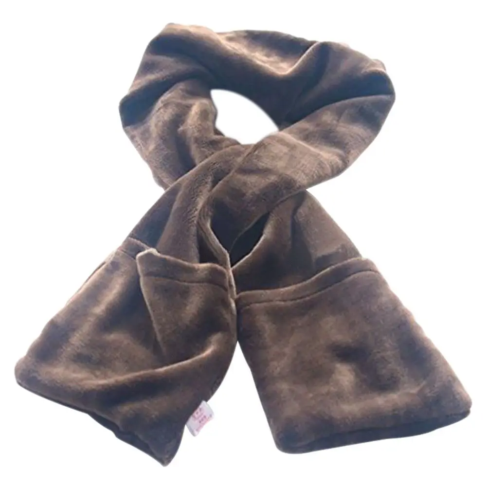 Heating Neck Neck Warming Heated Shawl Soft Men Women USB Pocket Wrap Electric Portable Scarf USB Heated Scarf