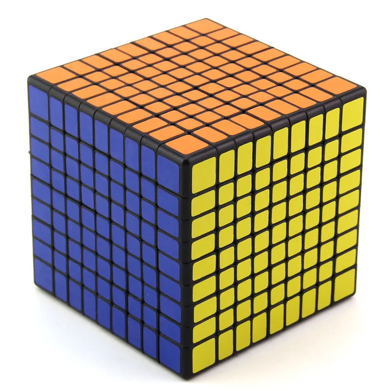 

Kathrine Nine Order Magic Cube Black And White with Pattern Science Early Education Game Only Racing Smooth Rubik's Cube Pressur