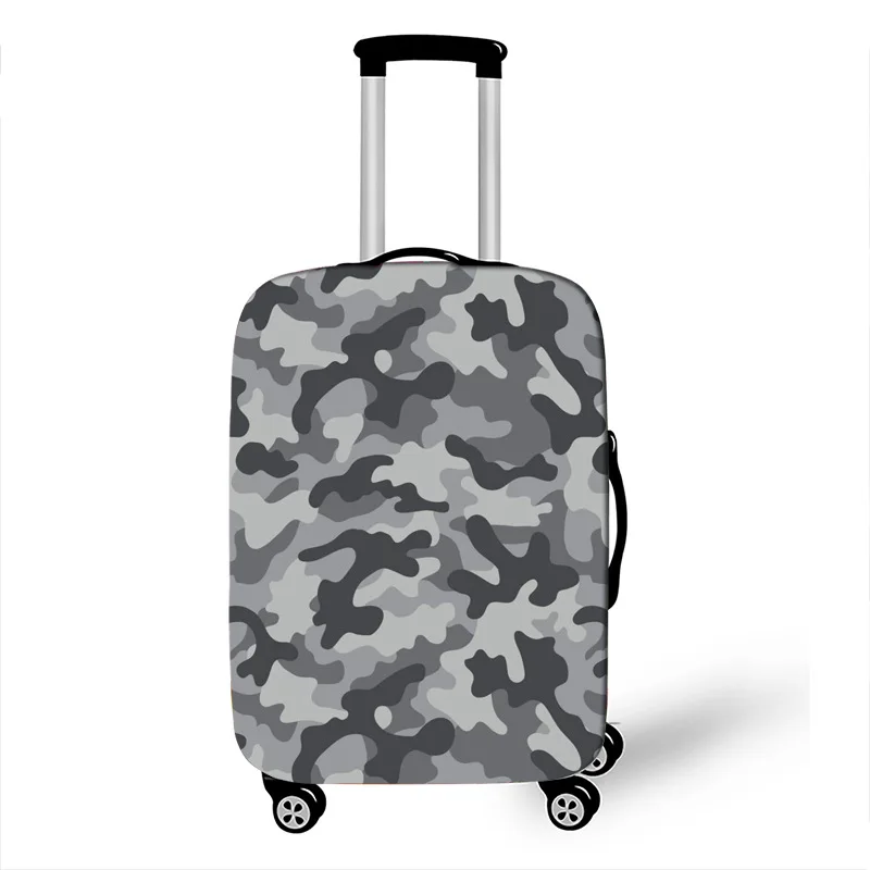 Камуфляжный защитный чехол для багажа, эластичный чехол, чехлы для путешествий, аксессуары для багажа, пылезащитный чехол, сумка для 18-32 дюймов, чехол на колесиках - Цвет: B10