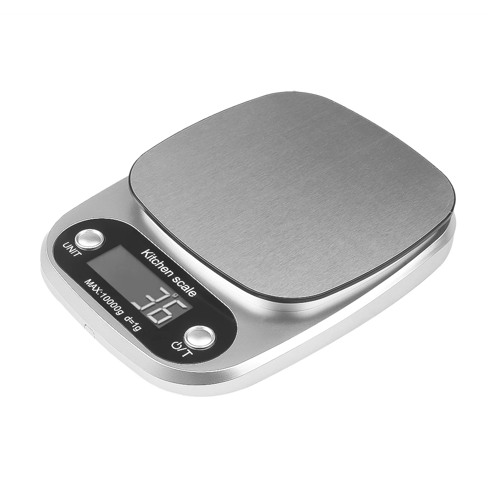 Stainless Steel Digital Kitchen Scale Electronic Precise Food Scale for Cooking Baking weighing