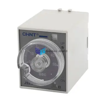 

JSZ3A-C Seconds Power On Delay Timer Digital Display Time Relay AC 380V 8P 0-50